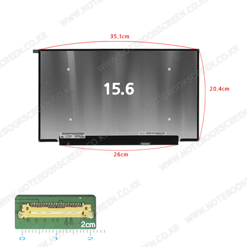 [무광/고화질]노트북액정 N156HCA-EAC Rev.C1 새제품 IPS패널