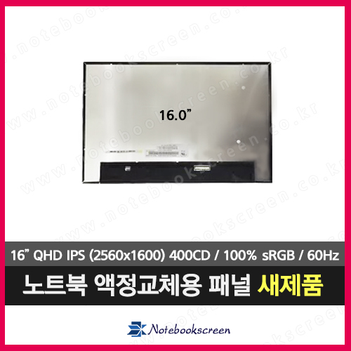 노트북액정수리 Lenovo ThinkBook 16P G2 20YM0002KR (2560x1600)
